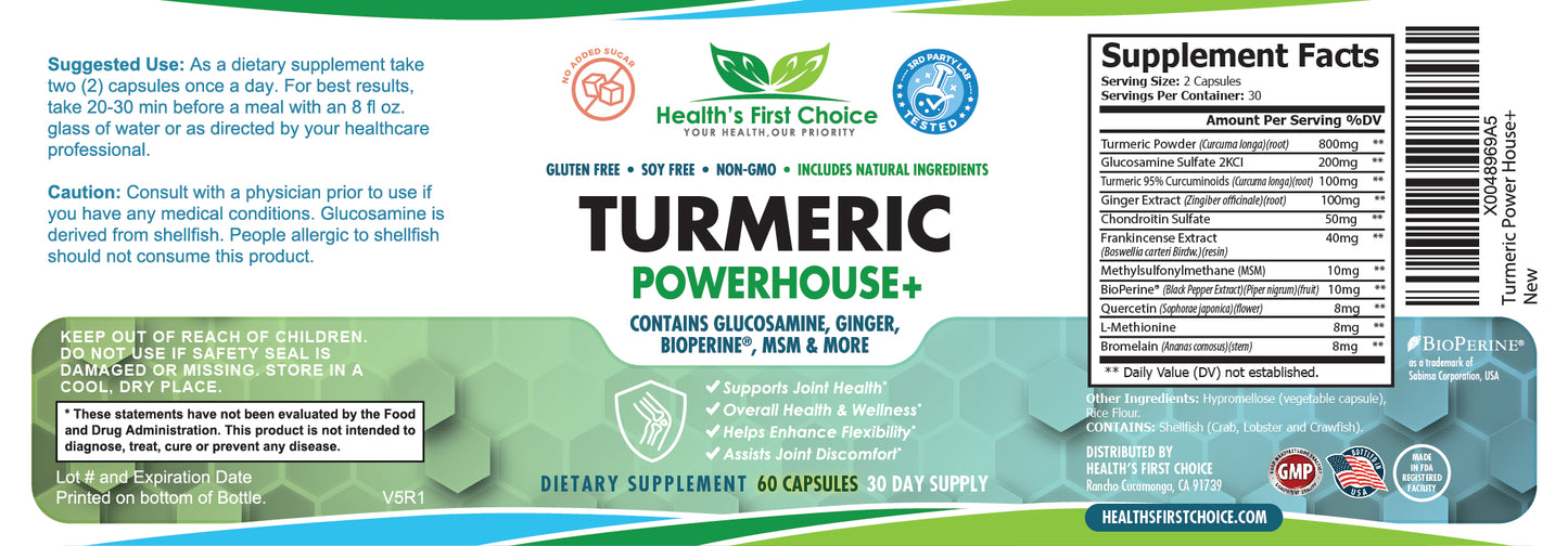 TURMERIC POWERHOUSE+ | JOINT HEALTH